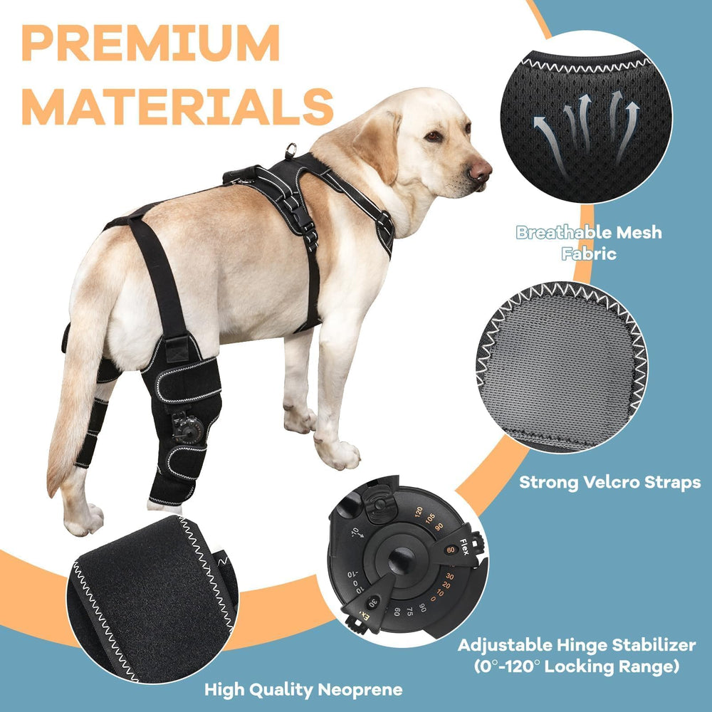 FurWell ajuste de ángulo personalizable para mayor protección articular