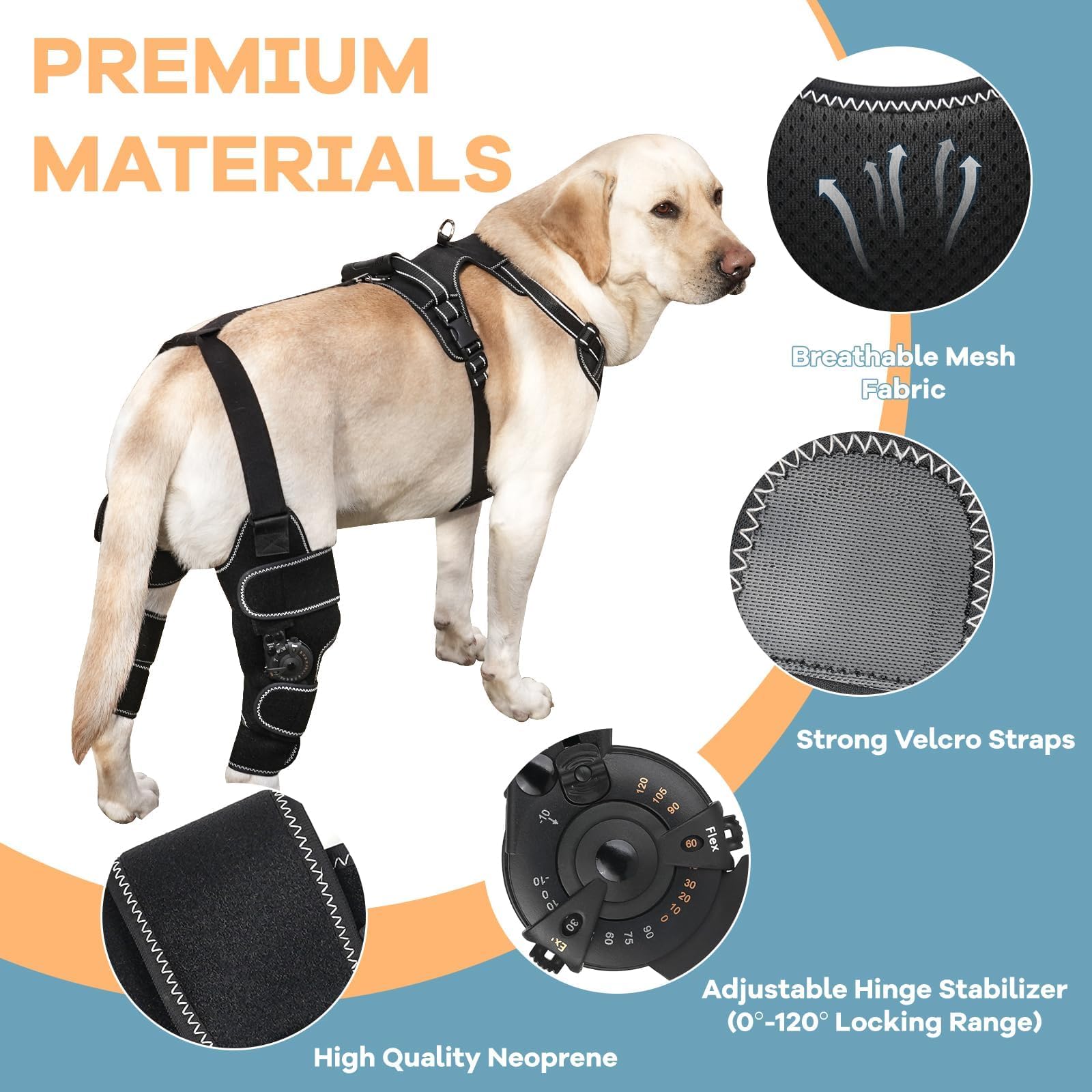 FurWell diseño ergonómico y ligero para comodidad diaria del perro.