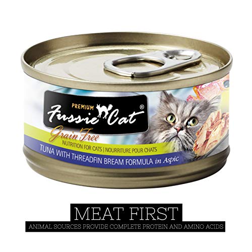 Fussie Cat; lata-aspic-2-82oz; conveniencia para porciones múltiples