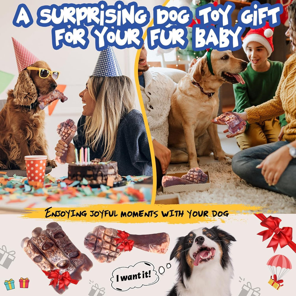 Fuufome mordedor nylon educa hábitos de masticación saludables en perros grandes.