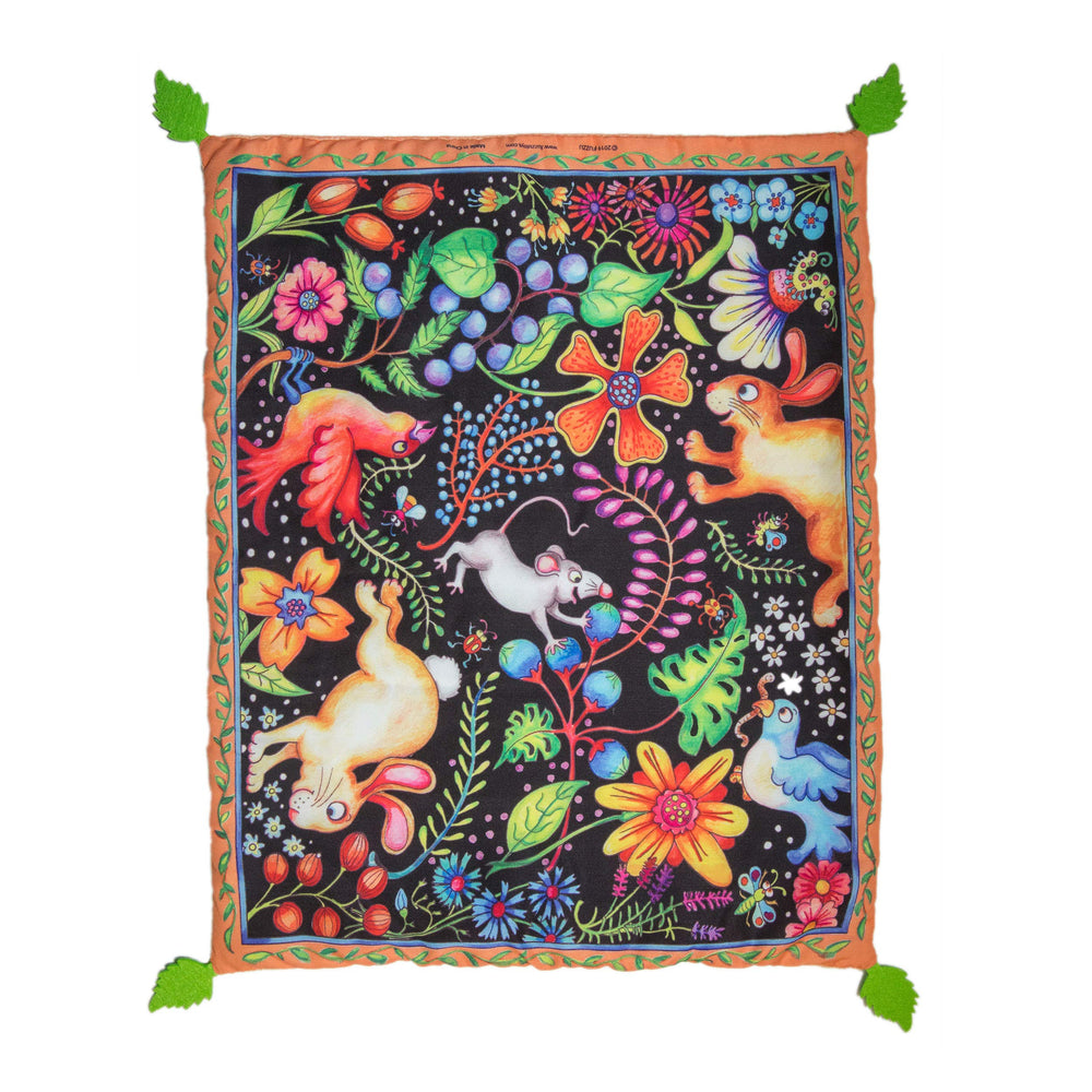 FUZZU Punto Dulce alfombra para gato con hierba gatera, ideal para juego diario.