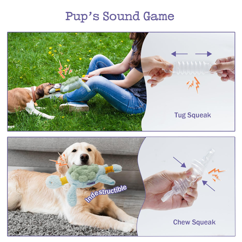 Fuzzwoof juguete interactivo para perros grandes, fomenta actividad física segura