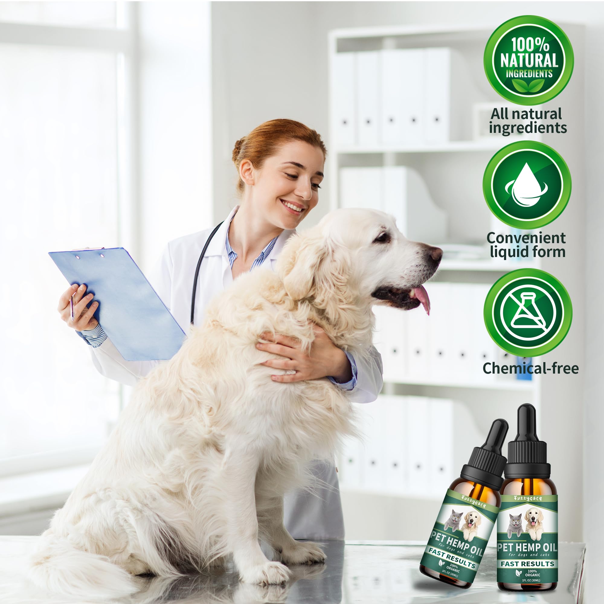Fuzzycare salud corazón e inmunidad para perros y gatos.