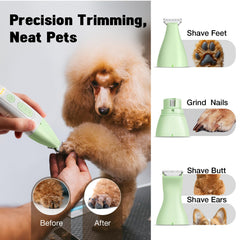 FuzzyFix carga USB para grooming en cualquier lugar