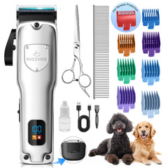 Cortapelos FuzzyFix con motor silencioso para sesiones sin estrés.