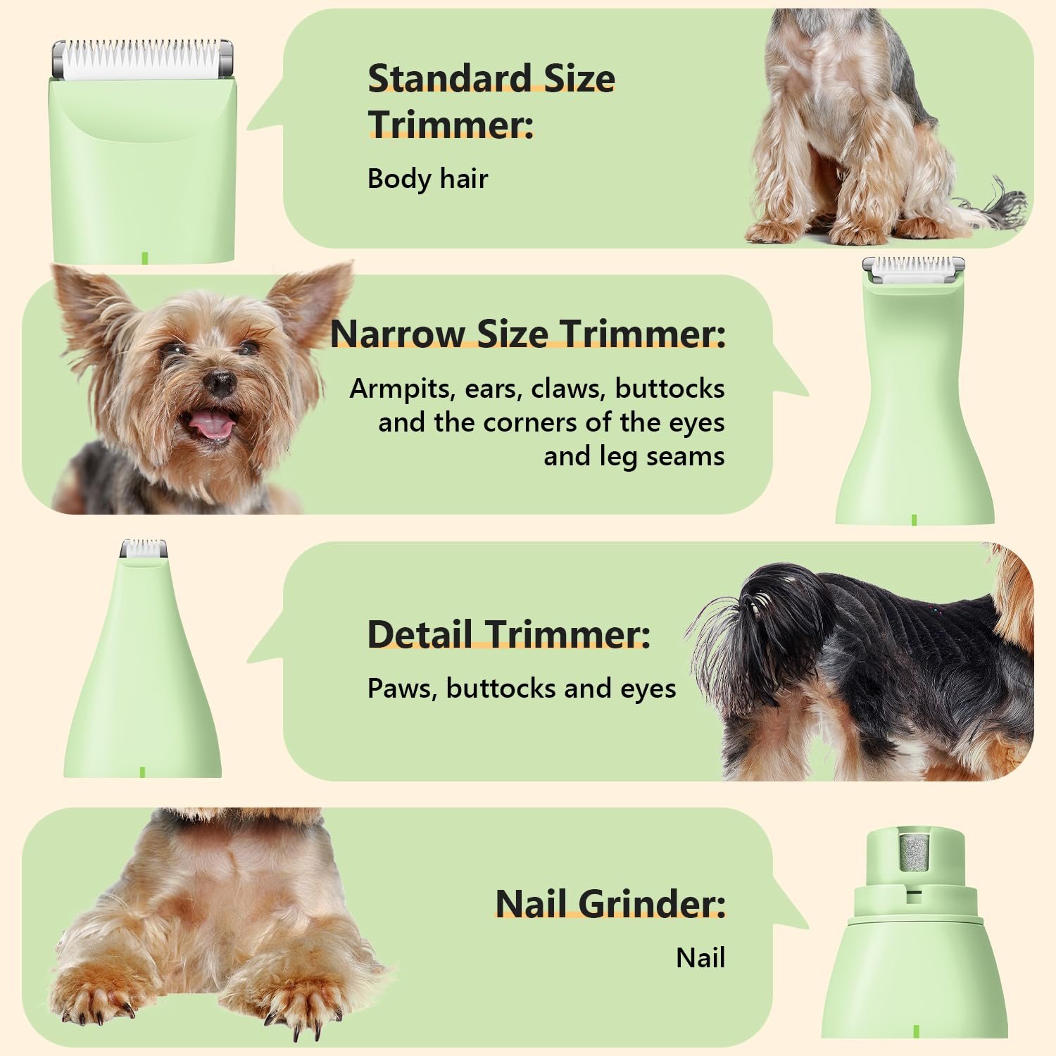 Corte de patas y uñas con precisión con FuzzyFix.