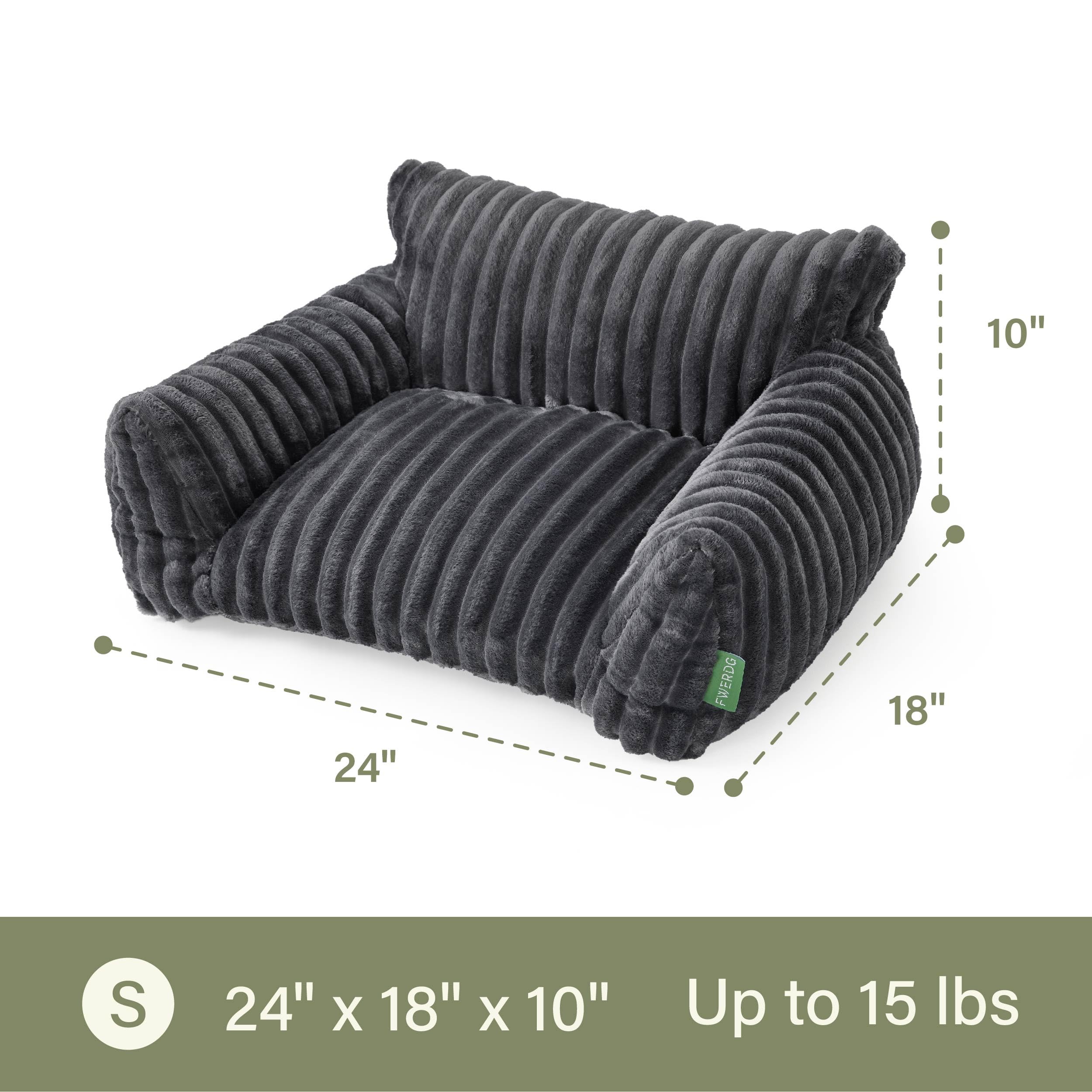 FWERDG material-peluche-suave: tejido mullido y cómodo.