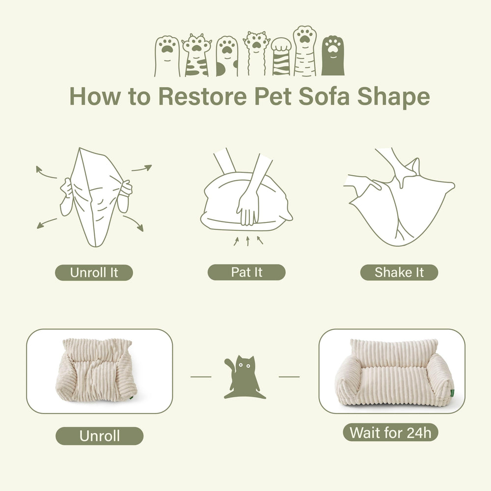 FWERDG tamaño 30x20x10 pulgadas para gatos o perros pequeños