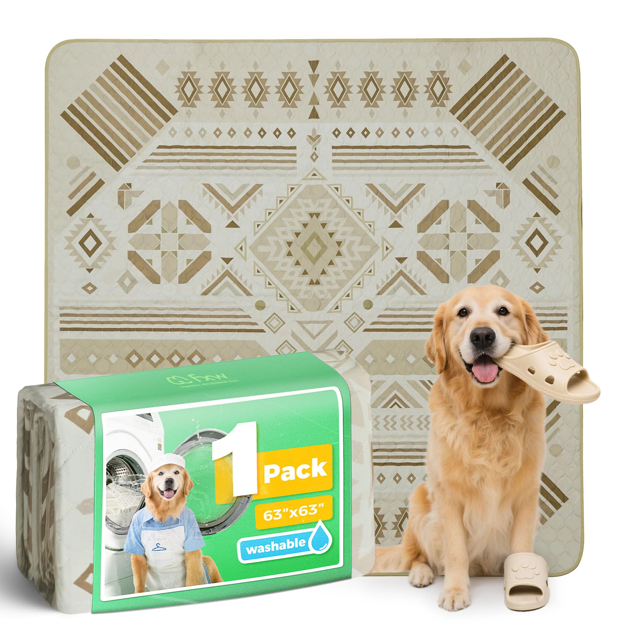 FXW alfombrilla para perros con absorción de 2L mantiene seco el área de juego