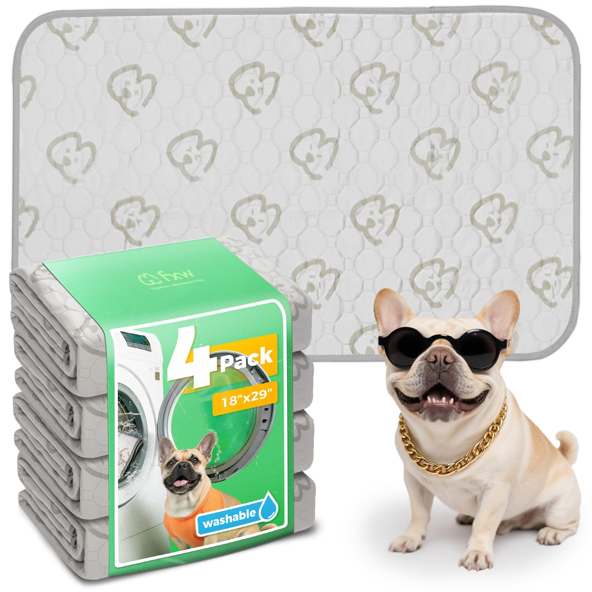 FXW almohadilla higiénica para perros, absorbente y suave para mantener el área limpia.