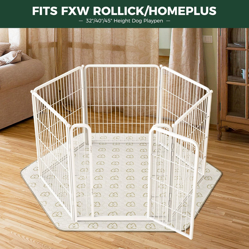 FXW almohadilla lavable con TPU impermeable para evitar filtraciones y proteger suelos.