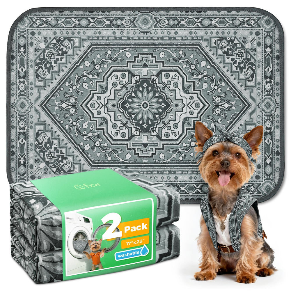 FXW almohadilla lavable para perros con capa absorbente que mantiene el área limpia