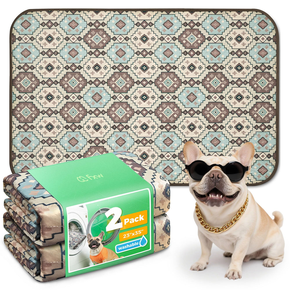 FXW almohadilla lavable para perros, rectángulo 23x35, ideal como base limpia en jaula.