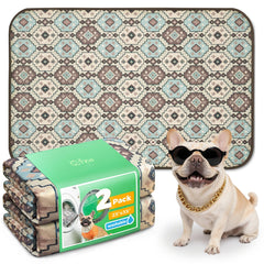 FXW almohadilla lavable para perros, rectángulo 23x35, ideal como base limpia en jaula.
