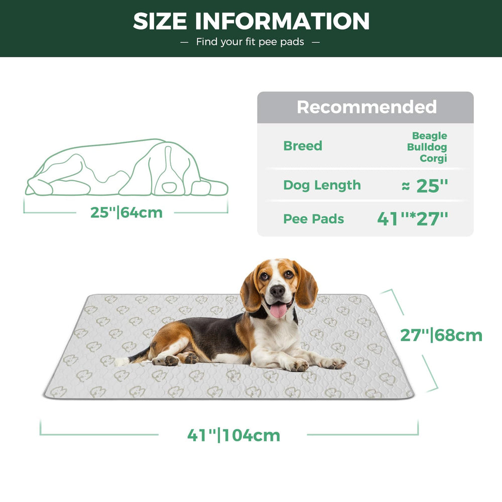 FXW almohadilla impermeable para perros con TPU, previene filtraciones en pisos.