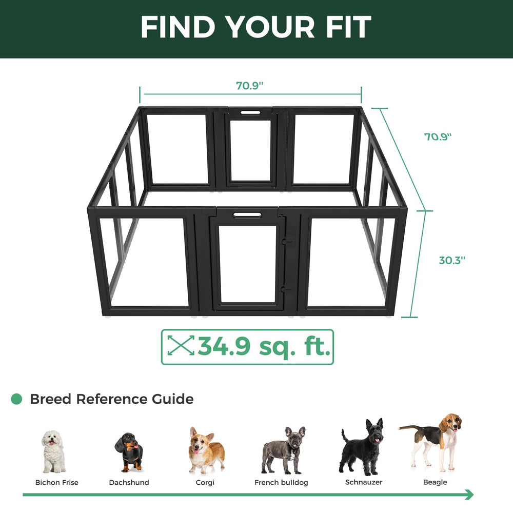 FXW AuraSpace seguridad para evitar salidas y mantener al perro dentro.
