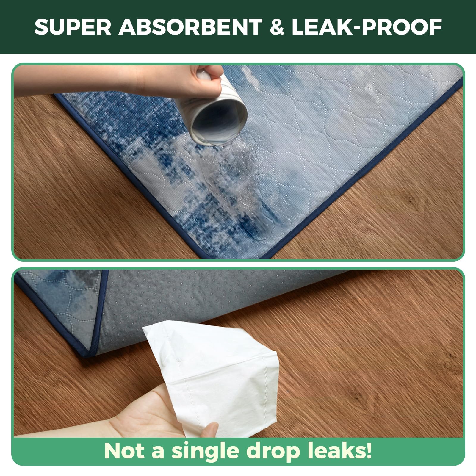 FXW capa impermeable de TPU, evita derrames y mantiene el área seca.