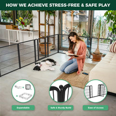 FXW Homeplus Unleashed estructura resistente para perros pequeños y medianos.