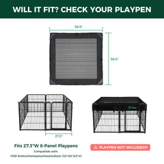 FXW material duradero 750D para jaula FXW