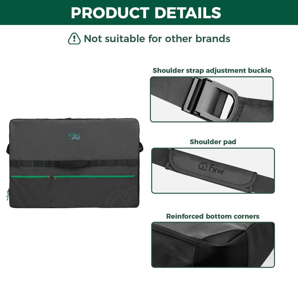 FXW material resistente 900D y base Hypalon para mayor durabilidad