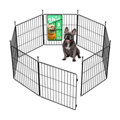 FXW MiniPaws Unleashed: corral para perros pequeños, ligero y seguro para uso interior.
