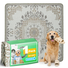 FXW pad lavable para perros con absorción de 2 L, manteniendo área limpia y seca