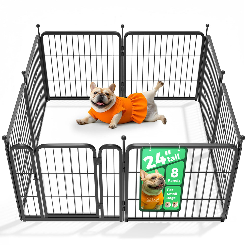 FXW Rollick: ensamblaje rápido para interiores o exteriores, ideal para perros pequeños.