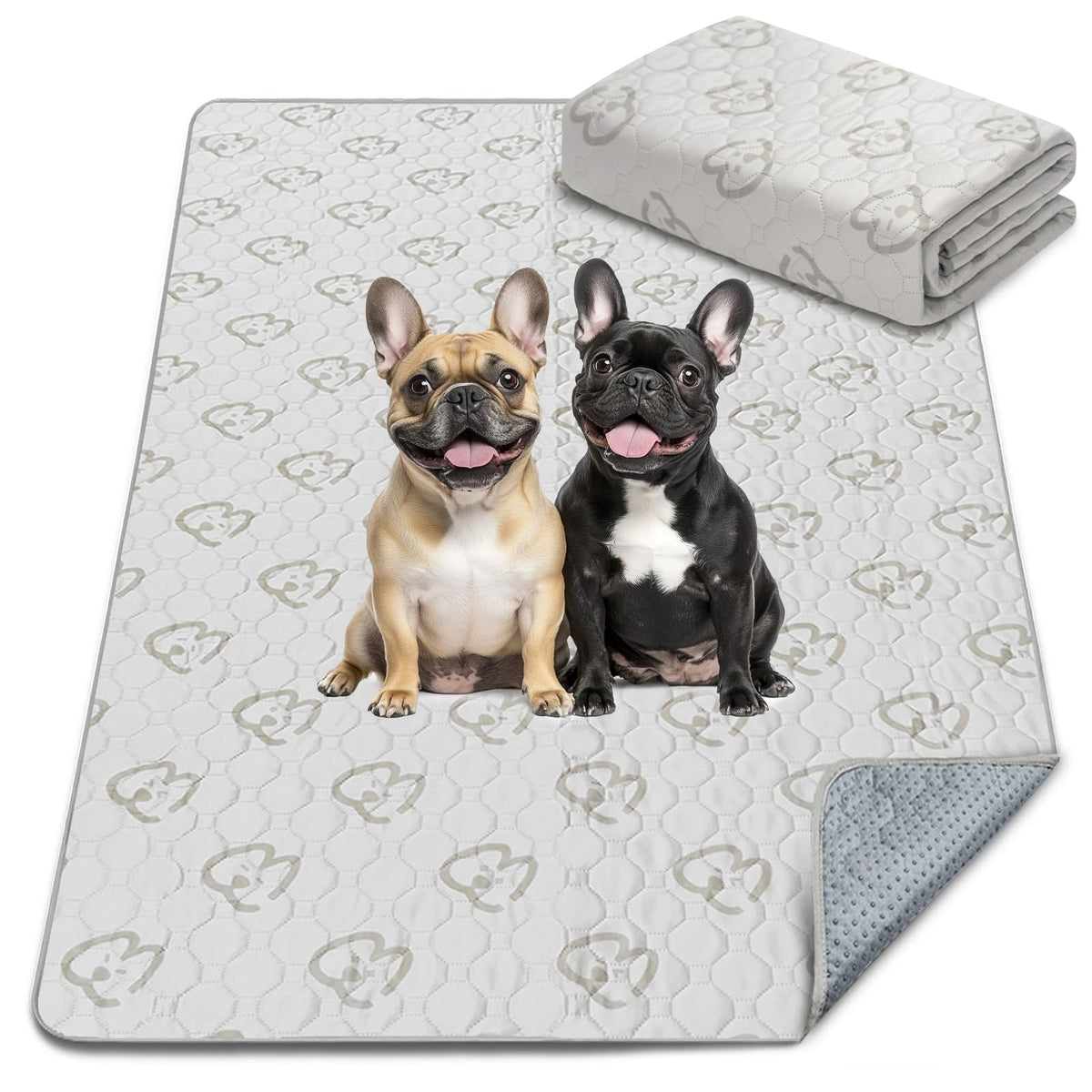 FXW tapete lavable para perros; enfoque absorbente mantiene seco el área de juego.