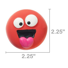 Juguete FYNORI emoji látex, detalle de emoji, colores brillantes para estimular la curiosidad.