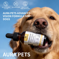 FYRKOA Aura Pets, aplicación sublingual suave para ojos del perro.