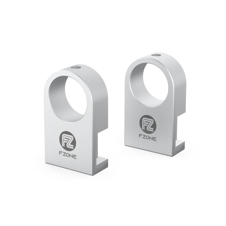 Abrazadera FZONE de aluminio para acuario, soporte estable y duradero.