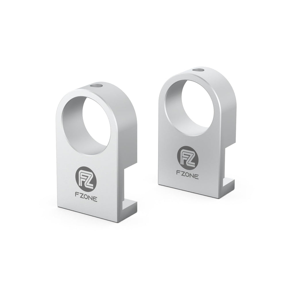Abrazadera FZONE de aluminio para acuario, soporte estable y duradero.