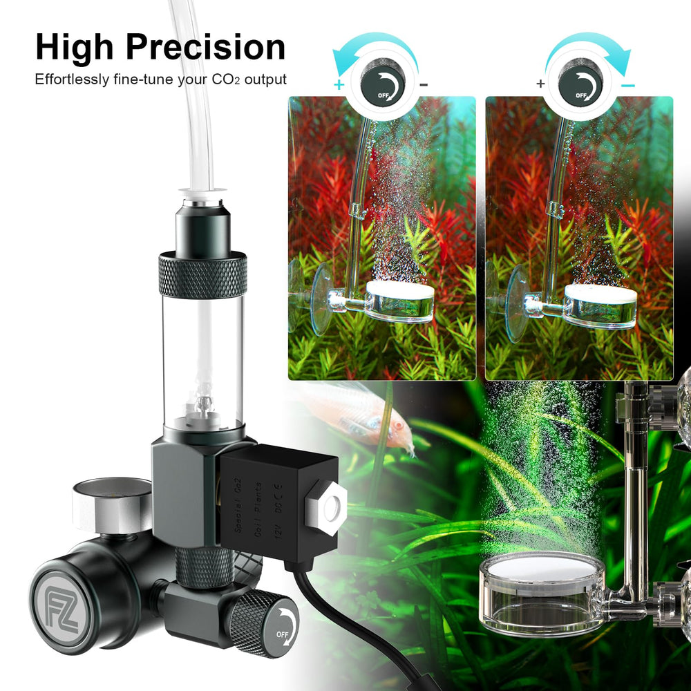 Tubo de CO2 resistente a la presión para uso prolongado.