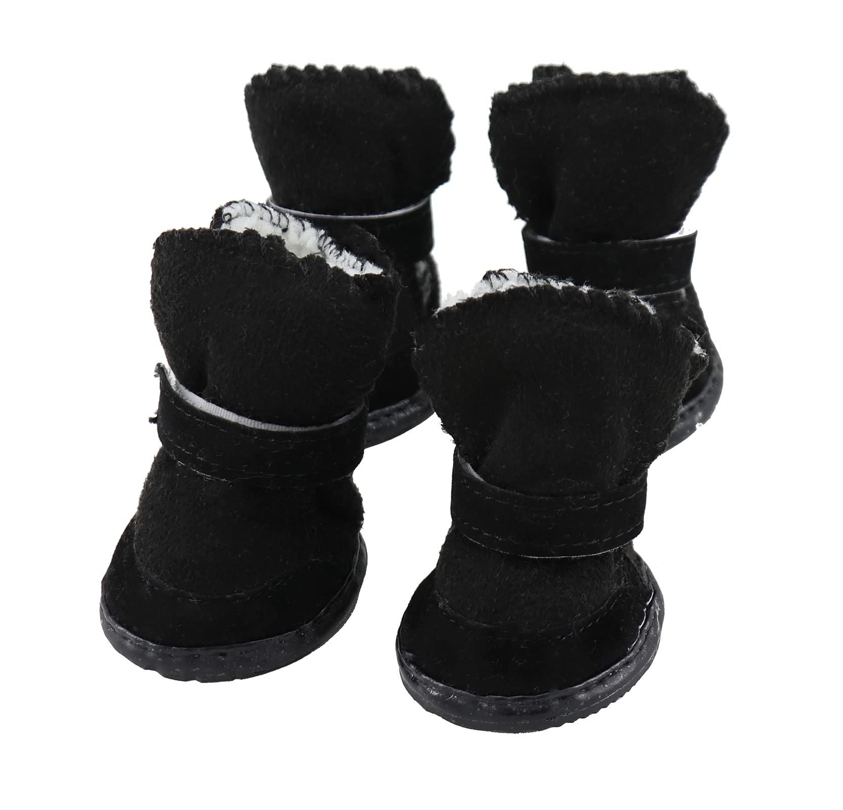 GabeFish botines-chihuahua-invierno ofrecen ajuste seguro con velcro