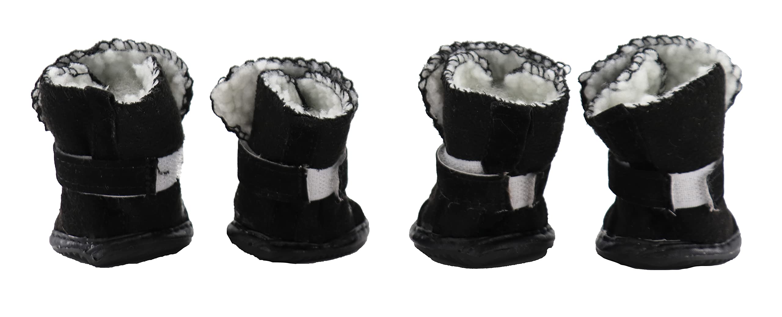 GabeFish proteccion-patas-botas-perro reutilizables para clima frío