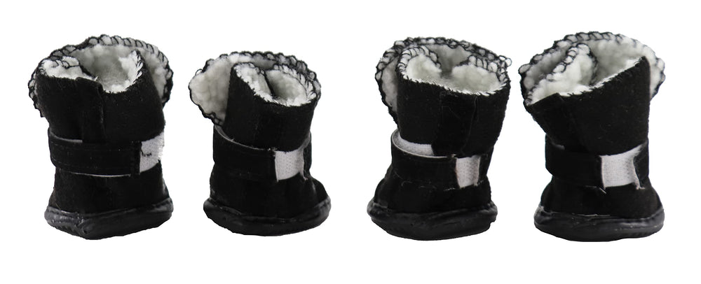 GabeFish proteccion-patas-botas-perro reutilizables para clima frío