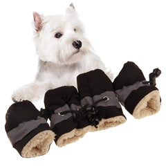 Zapatos GabeFish para perro pequeño con suela suave y buena tracción