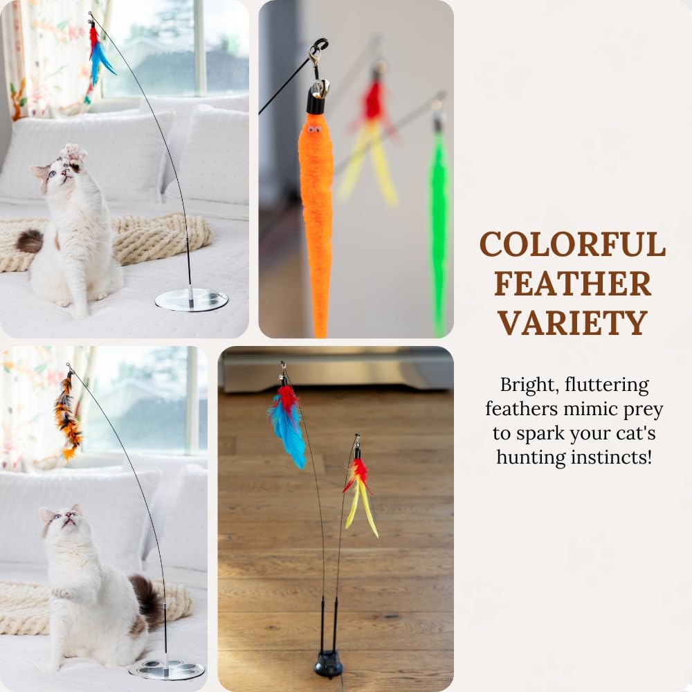 Accesorios plumas GADGETSOLOGY para estimular caza y juego