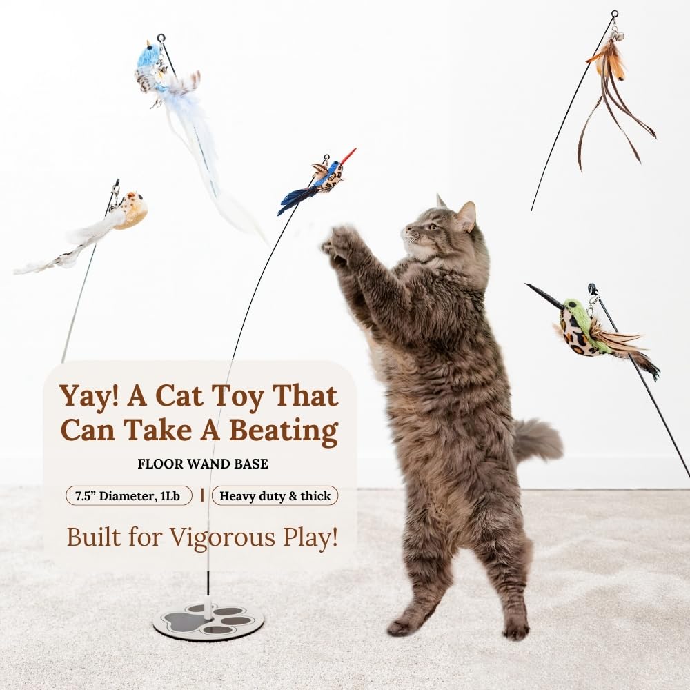 GADGETSOLOGY: gato-juguete-pajaro-interactivo, entretenimiento duradero en casa.