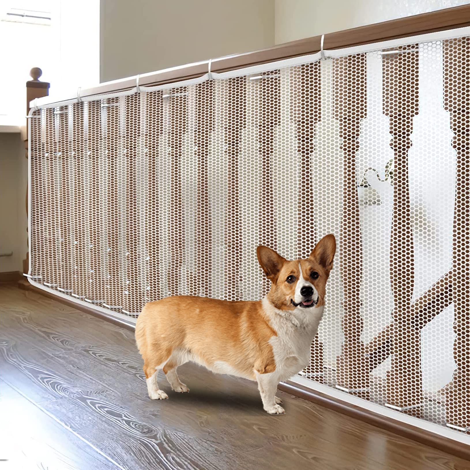 GAGUTUBU red de balcón para protección de mascotas.
