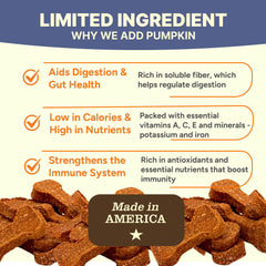 Gaines Family Farmstead masticables suaves para perros, textura agradable y digestión suave