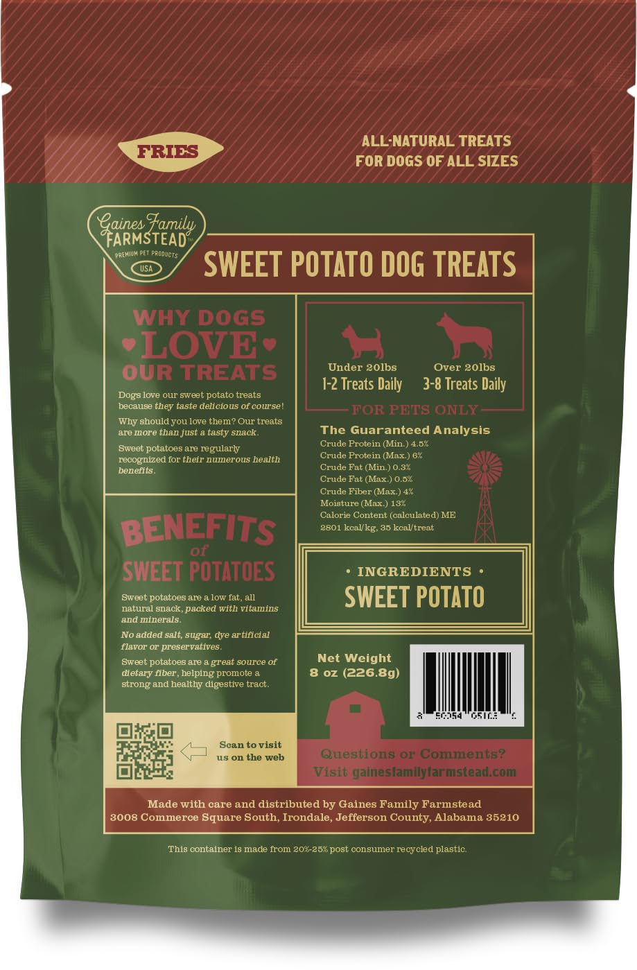 Gaines Family Farmstead hecho en EE. UU.: frescura de granja