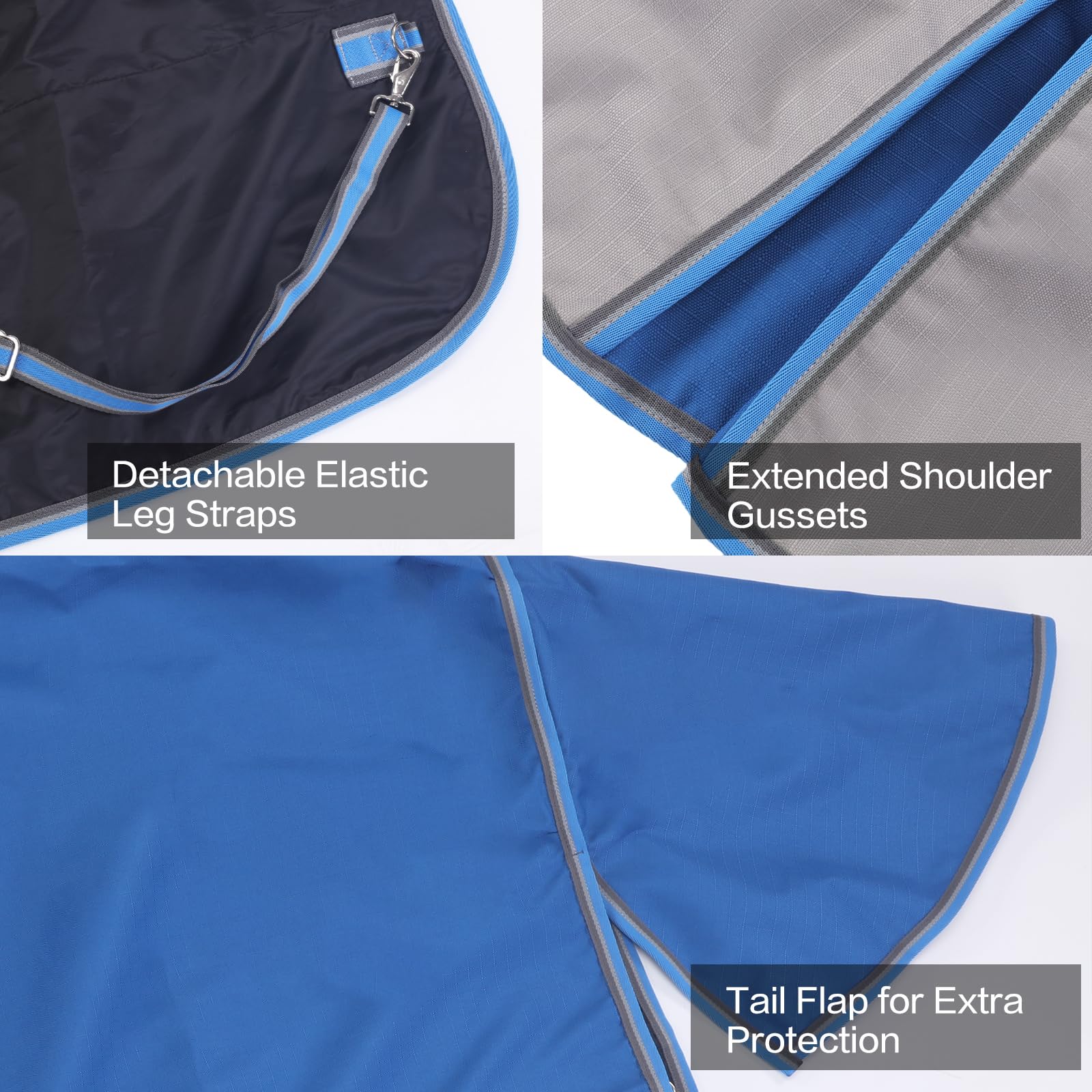Forro interior nylon suave de Gallopoff evita rozaduras en la piel.