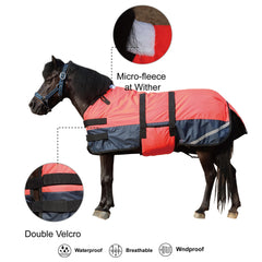Gallopoff manta potro ajuste doble velcro en pecho