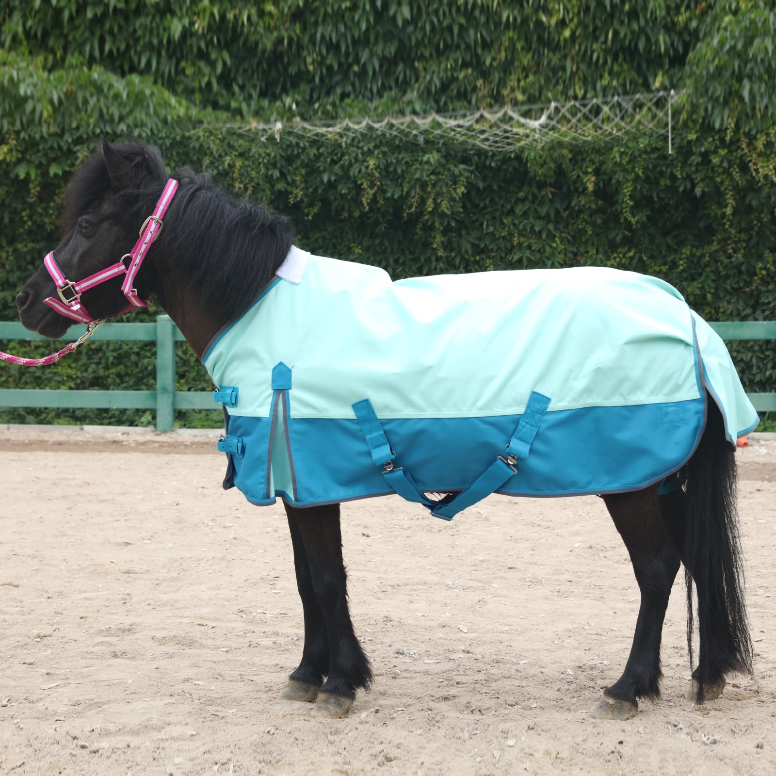 Protección de cola y herrajes inoxidables Gallopoff Manta Turnout Mini