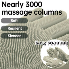 Guantes GALYNA de silicona resistente al calor para higiene segura.
