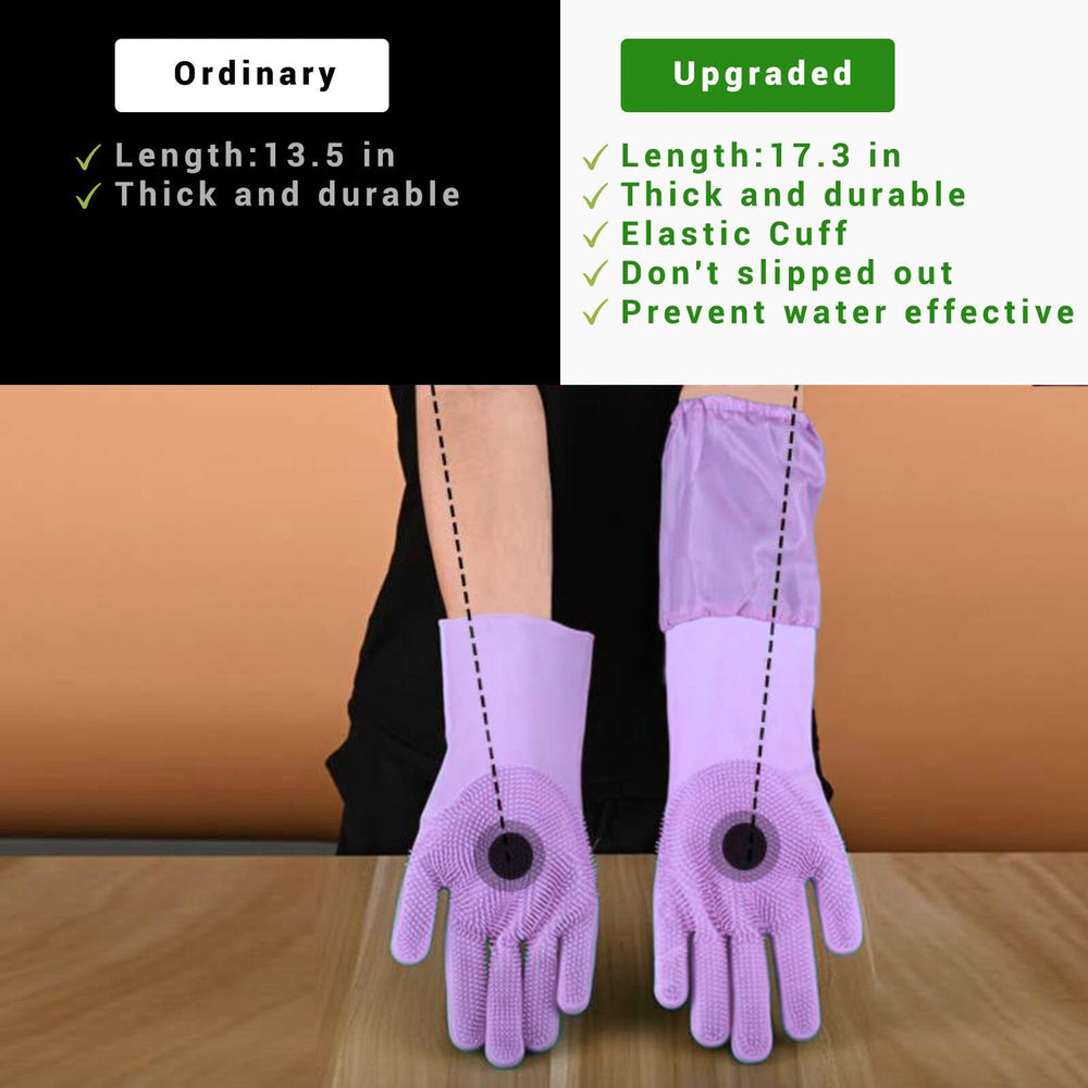 GALYNA guantes multiusos para limpieza del hogar y mascotas.