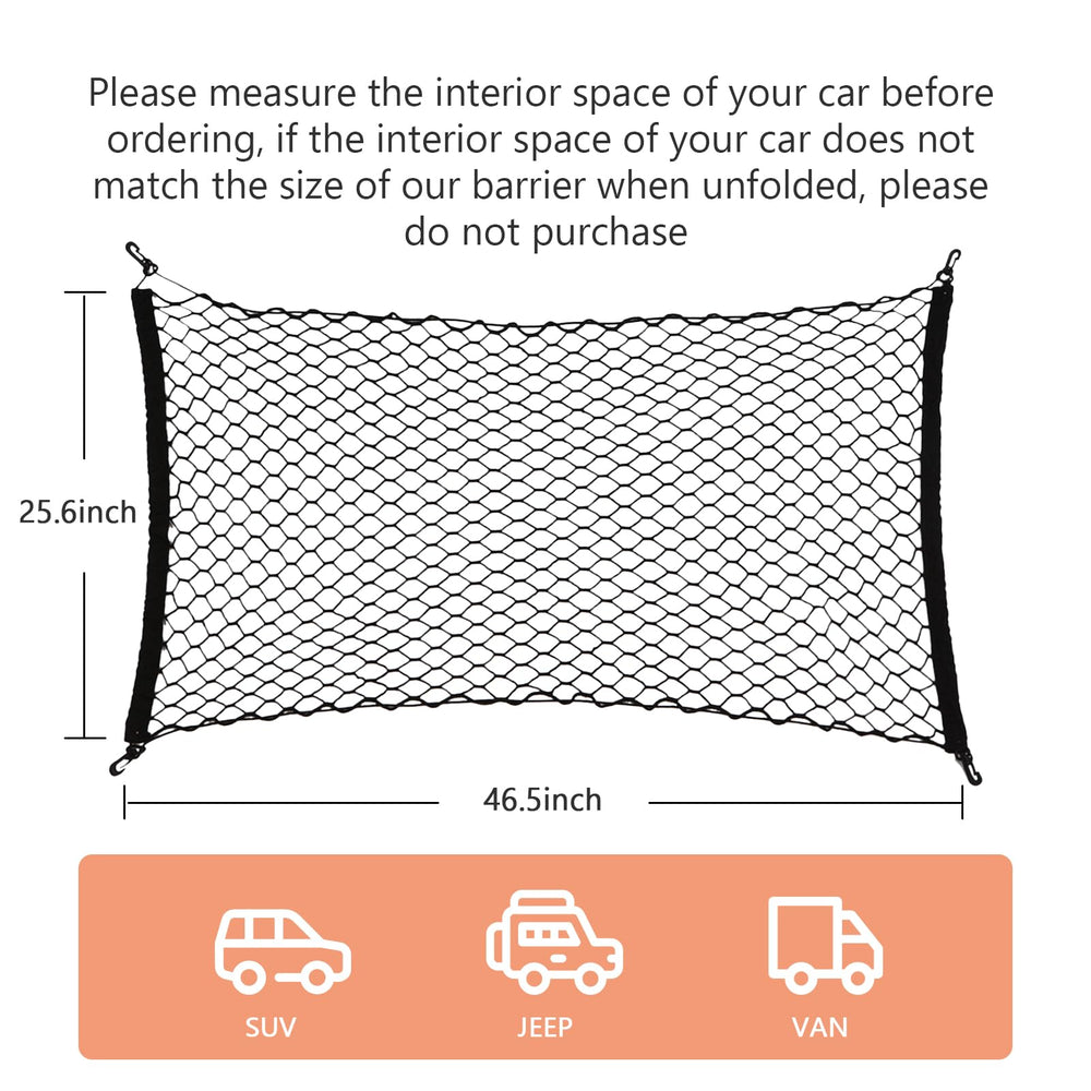 GAOSPD barrera para perros en camioneta, ideal para viajes largos.