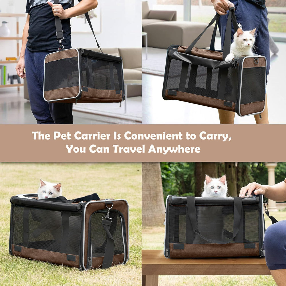 GAPZER cortinas de privacidad para tranquilizar al gato durante el viaje.