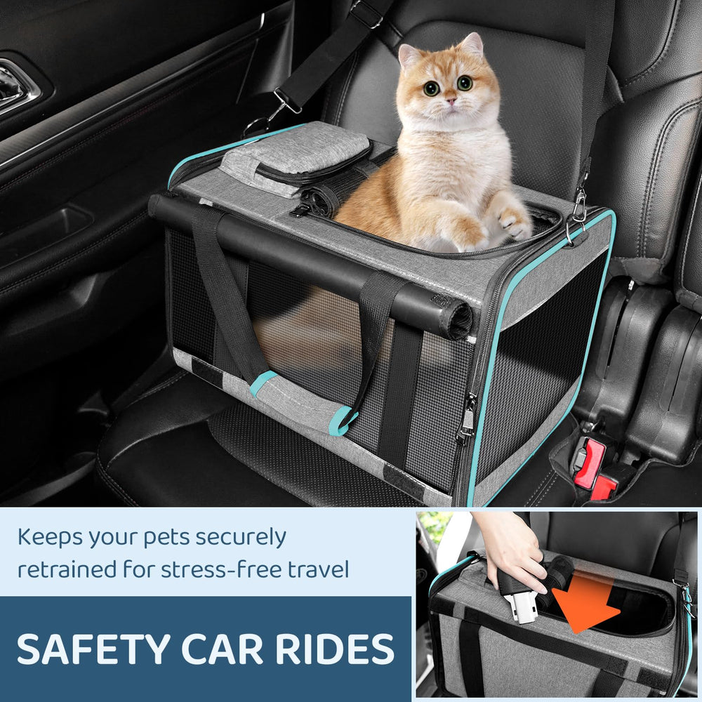 GAPZER transportín gato diseño resistente: estructura robusta para uso diario.